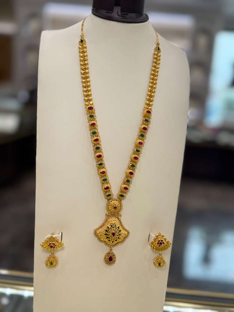 22K Gold Necklace Set